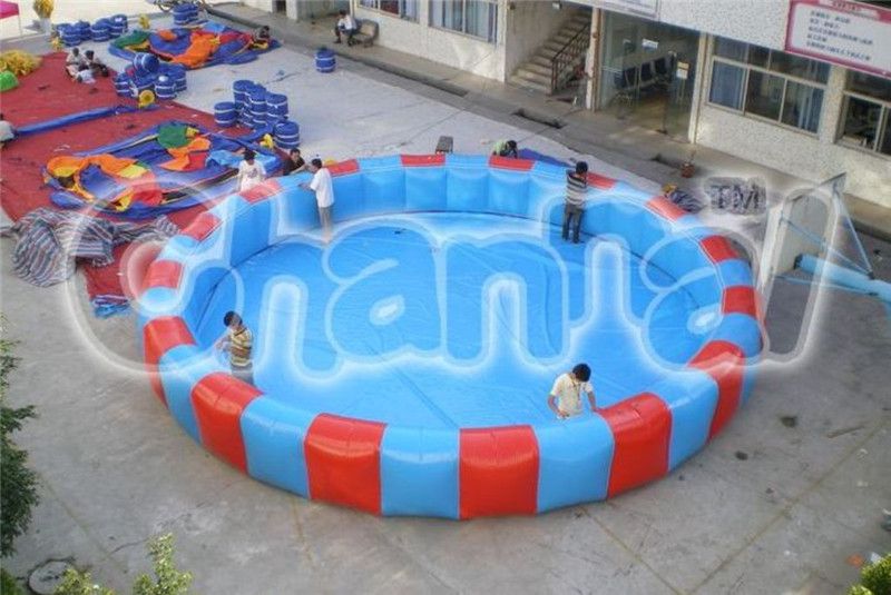 Large Round Inflatable Swimming Pool Channal Inflatables