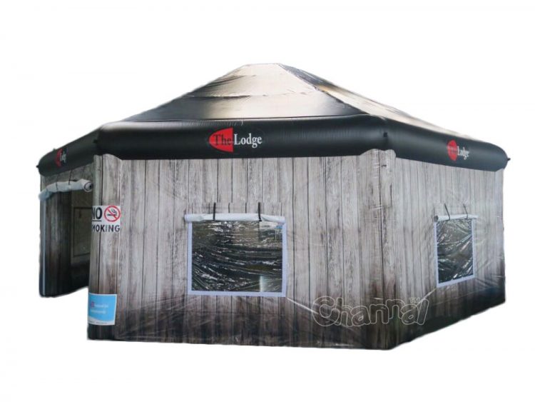 large inflatable pub cabin