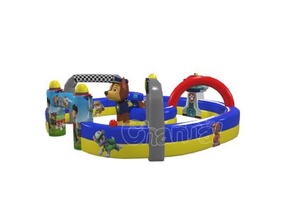 paw patrol inflatable race track for sale