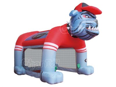 inflatable giant bulldog tent