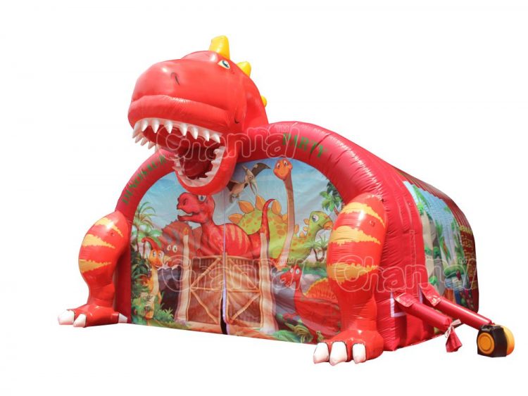 giant dinosaur inflatable party tent