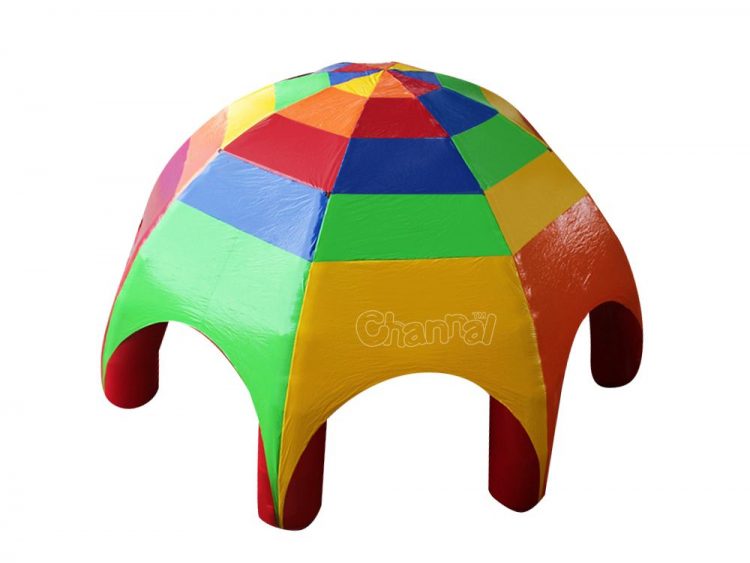 rainbow inflatable spider dome tent for sale