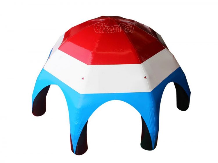 large portable inflatable spider tent for events