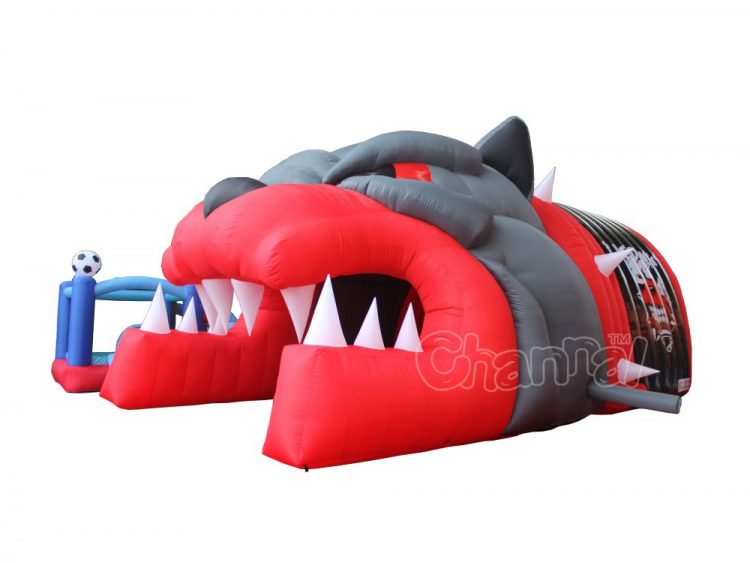 inflatable panther football tunnel for sale