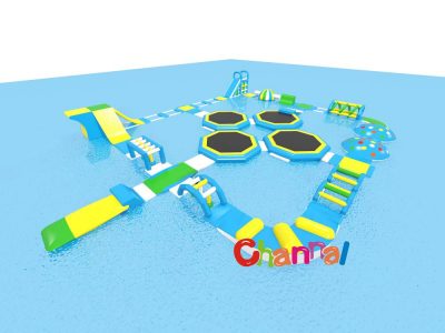 giant inflatable floating water park for sale