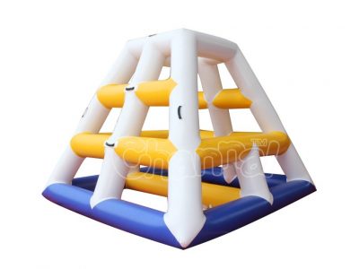inflatable water pyramid climb toy