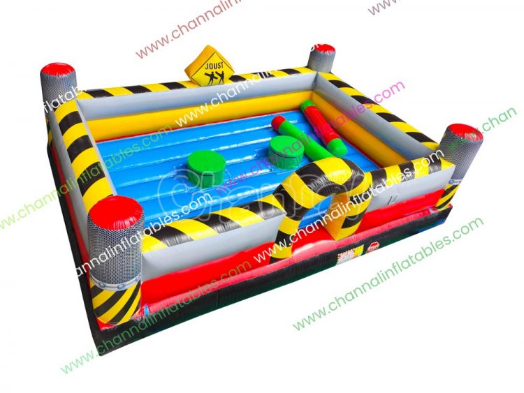 toxic joust gladiator inflatable game