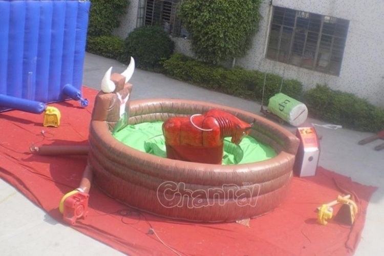 inflatable bull riding game for sale