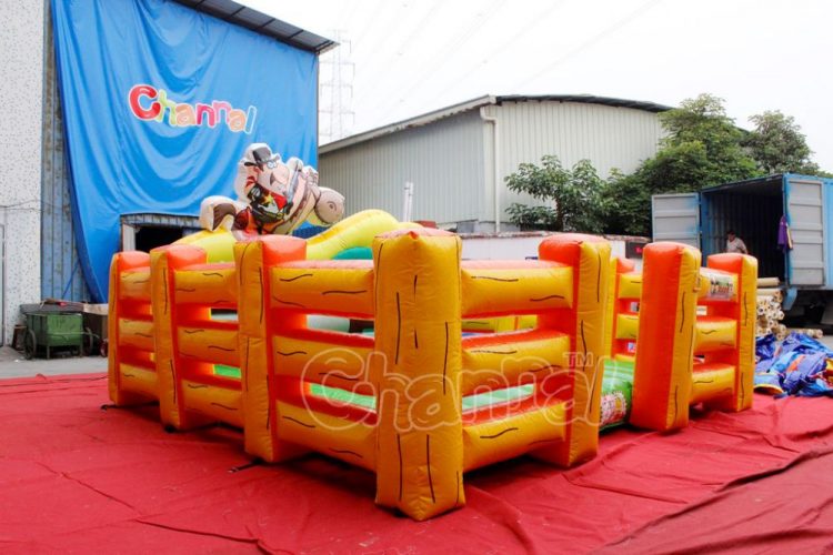 inflatable corral