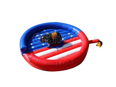 best American flag inflatable mechanical bull ride