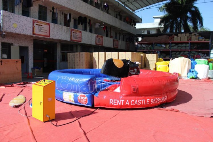 commercial mechanical bull with control box