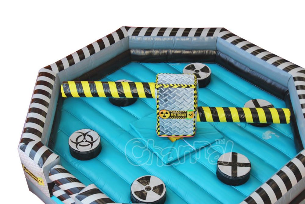 Meltdown Inflatable Toxic Meltdown Inflatable - Channal Inflatables