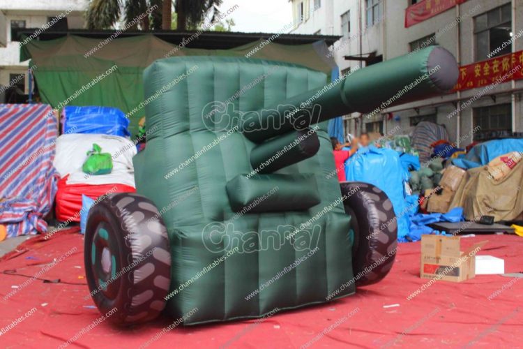 inflatable cannon bunker