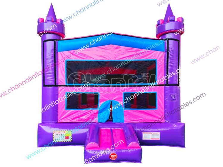 purple bouncy castle