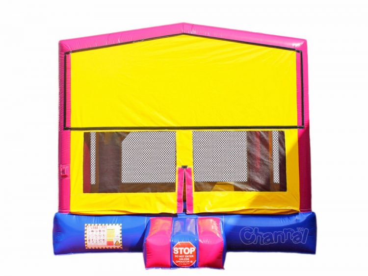 custom pink module inflatable jumper