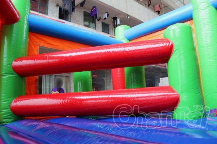 inflatable obstacle fence zone