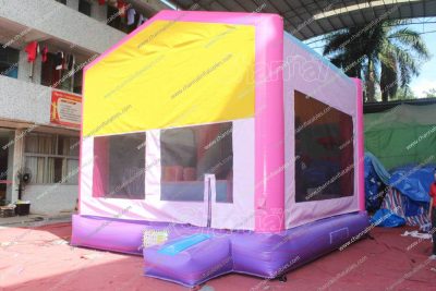 pink inflatable modular combo