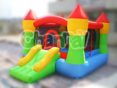 4 colors castle nylon bouncer