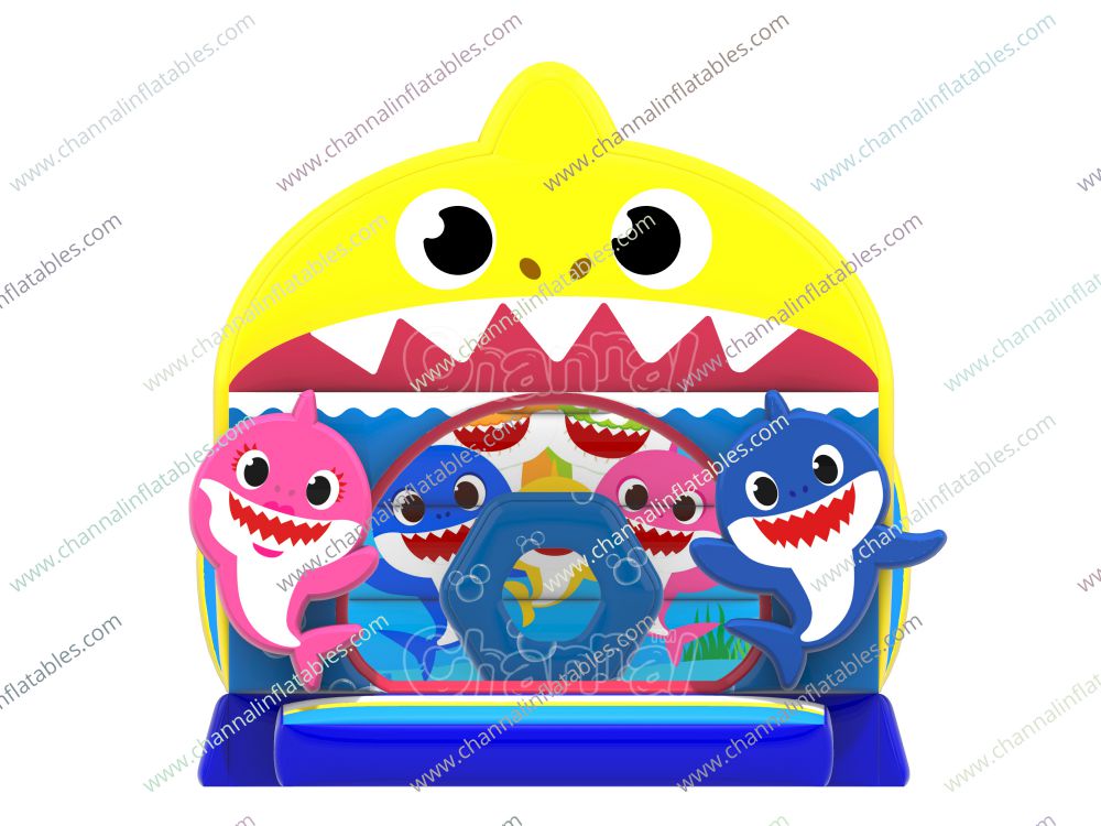 Baby Shark Bounce House - Channal Inflatables