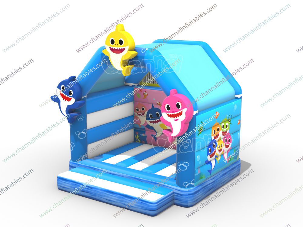 Baby Shark Bouncer Channal Inflatables