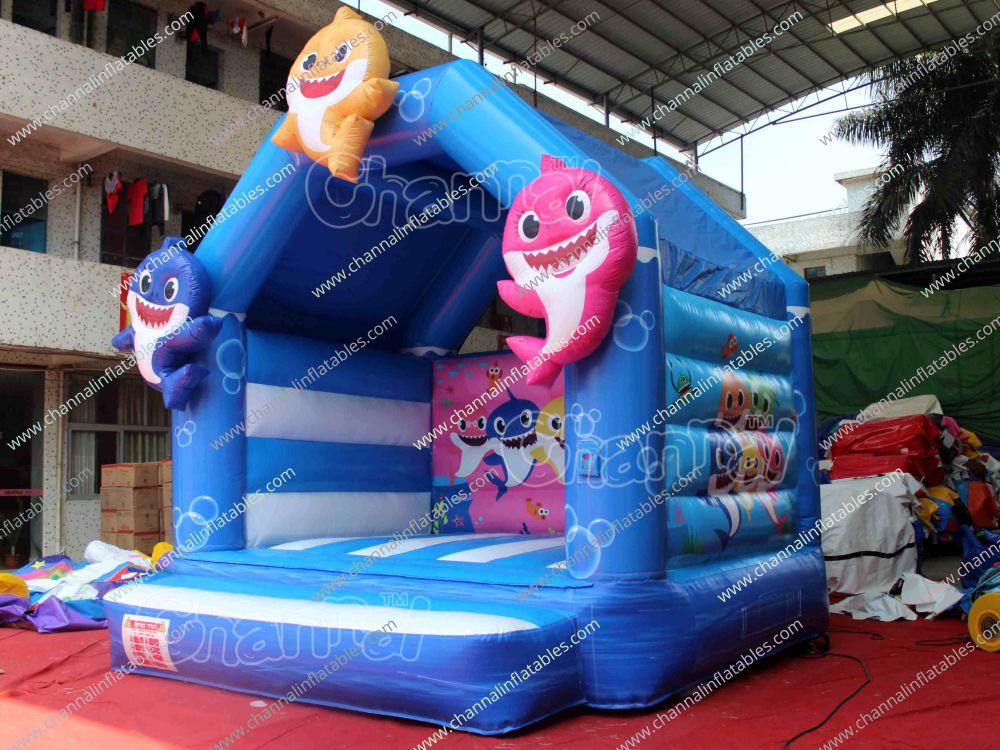 Baby Shark Bouncer Channal Inflatables