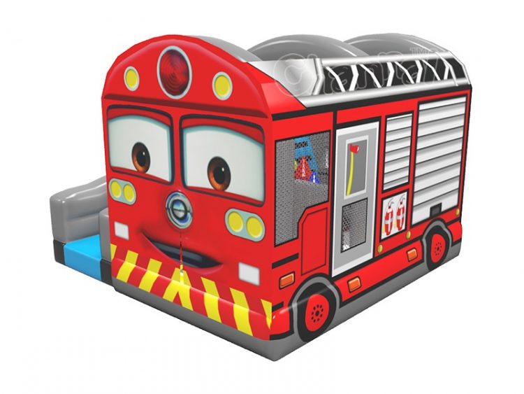 firetruck inflatable bouncer