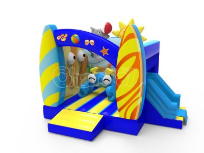 beach theme inflatable combo for sale