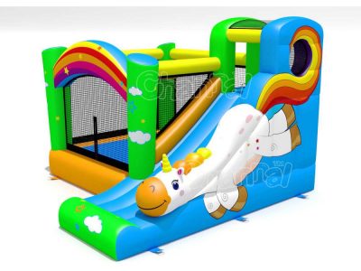 flying unicorn kids bouncer