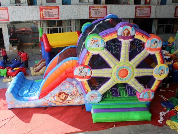 Ferris Wheel Inflatable Combo - Channal Inflatables
