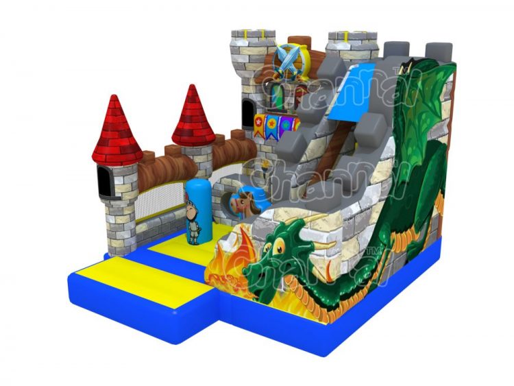 dragon knight inflatable castle