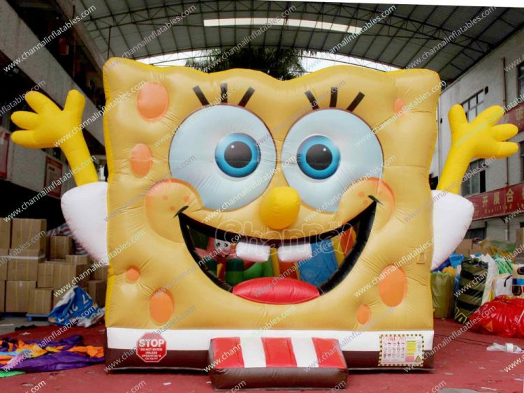 SpongeBob SquarePants bouncy moonwalk