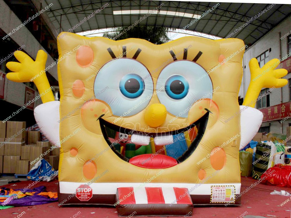 Inflatable SpongeBob Bounce House For Sale Channal Inflatables