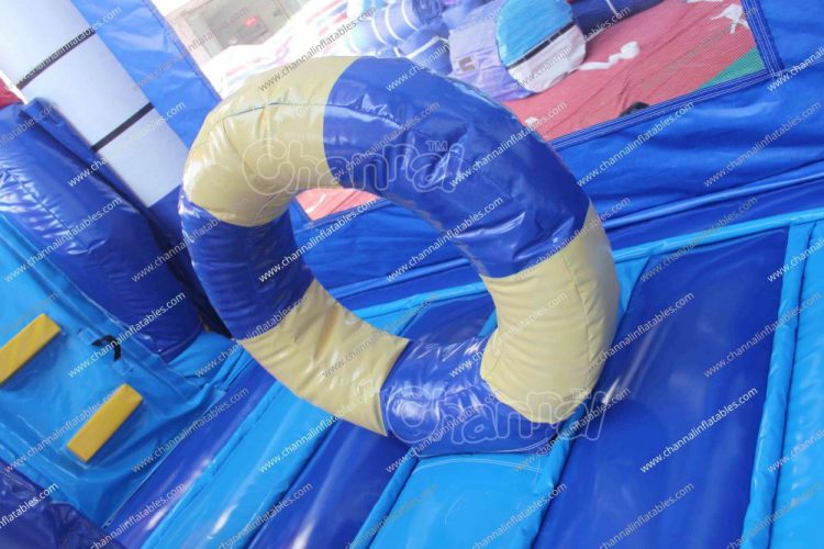 inside of rocket inflatable bouncer