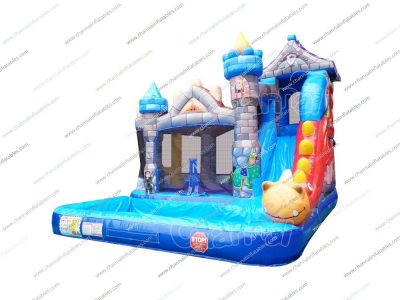 dragon castle inflatable combo