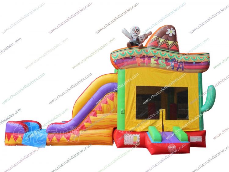 mexican fiesta inflatable combo
