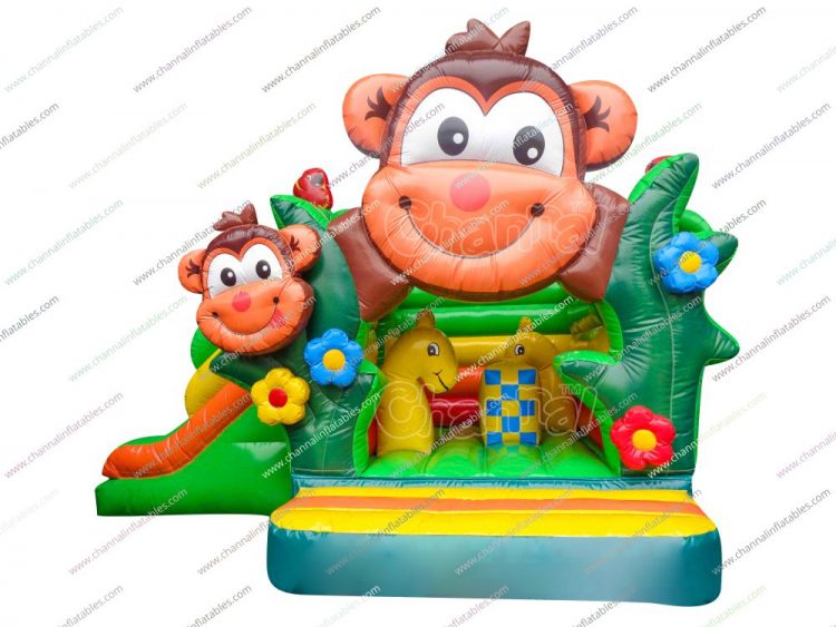monkey small inflatable combo