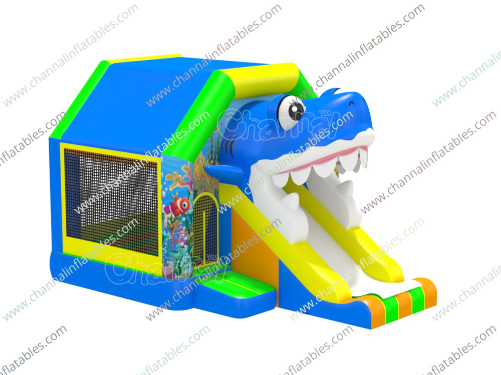 Shark Inflatable Combo Shark Combo - Channal Inflatables