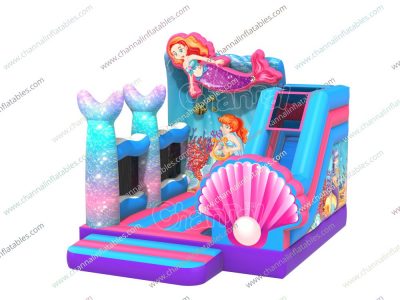mermaid inflatable combo