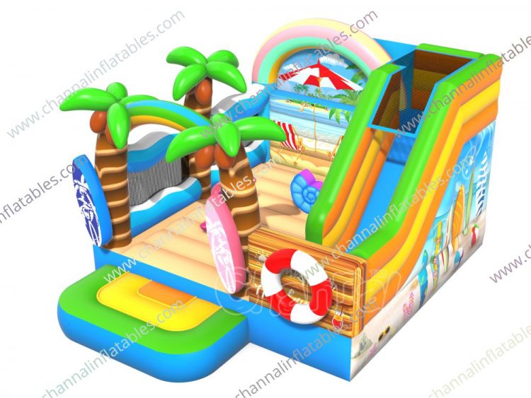 beach vacation inflatable combo
