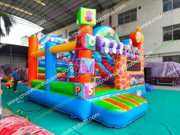 toy shop slide bouncer