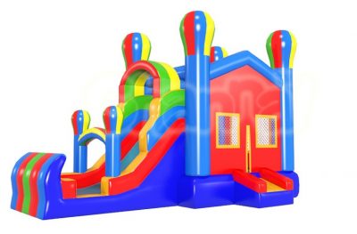 balloon castle inflatable combo