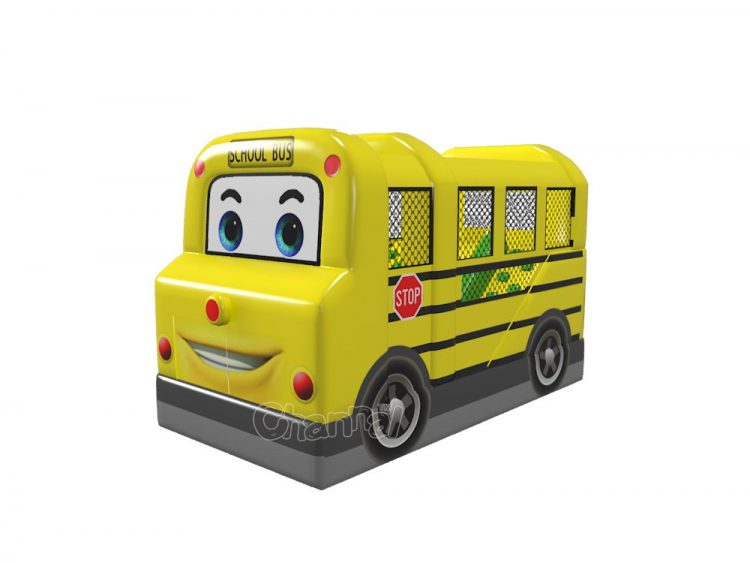 school bus moon bounce for sale