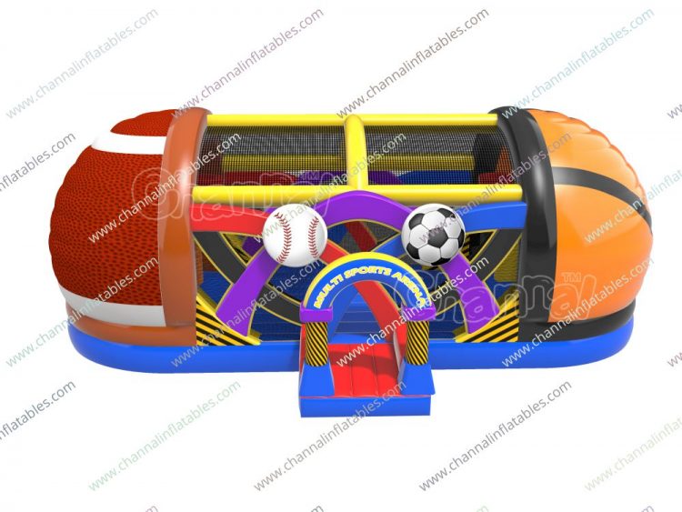 inflatable multi sports arena