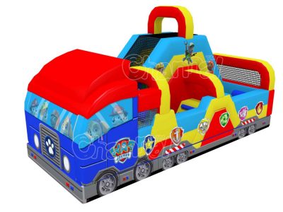 paw patrol vehicle course