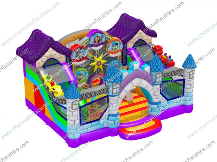theme park inflatable playground