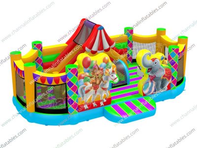circus inflatable playground