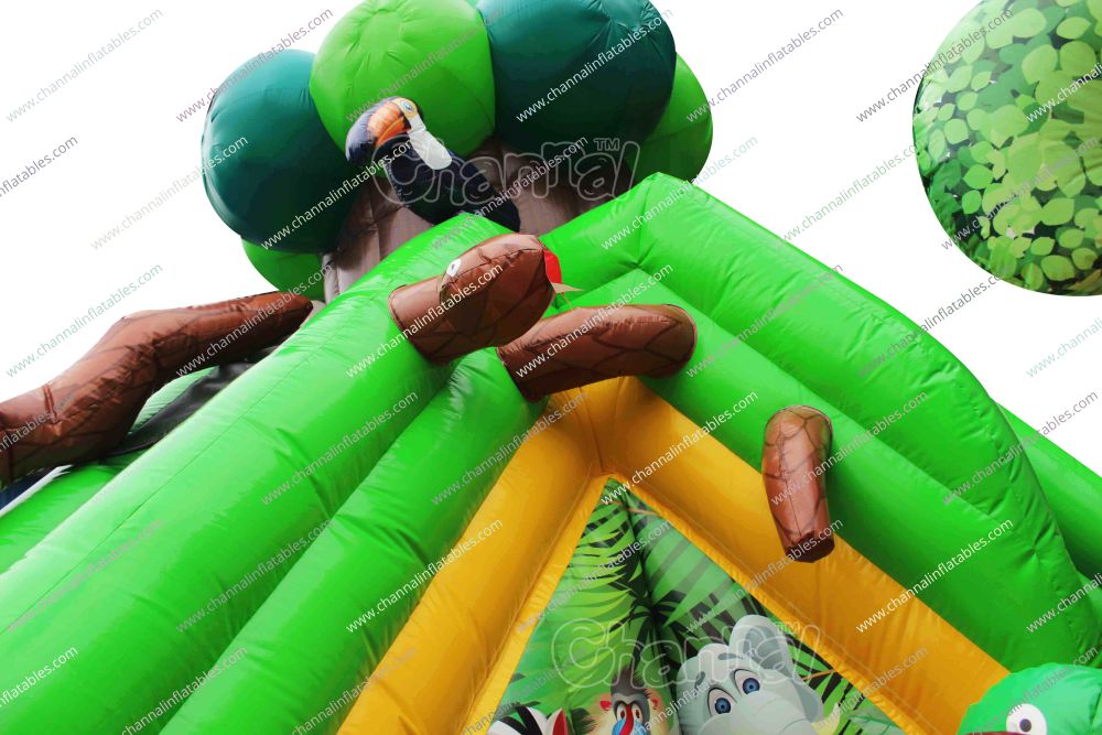 African Safari Inflatable Playground Channal Inflatables