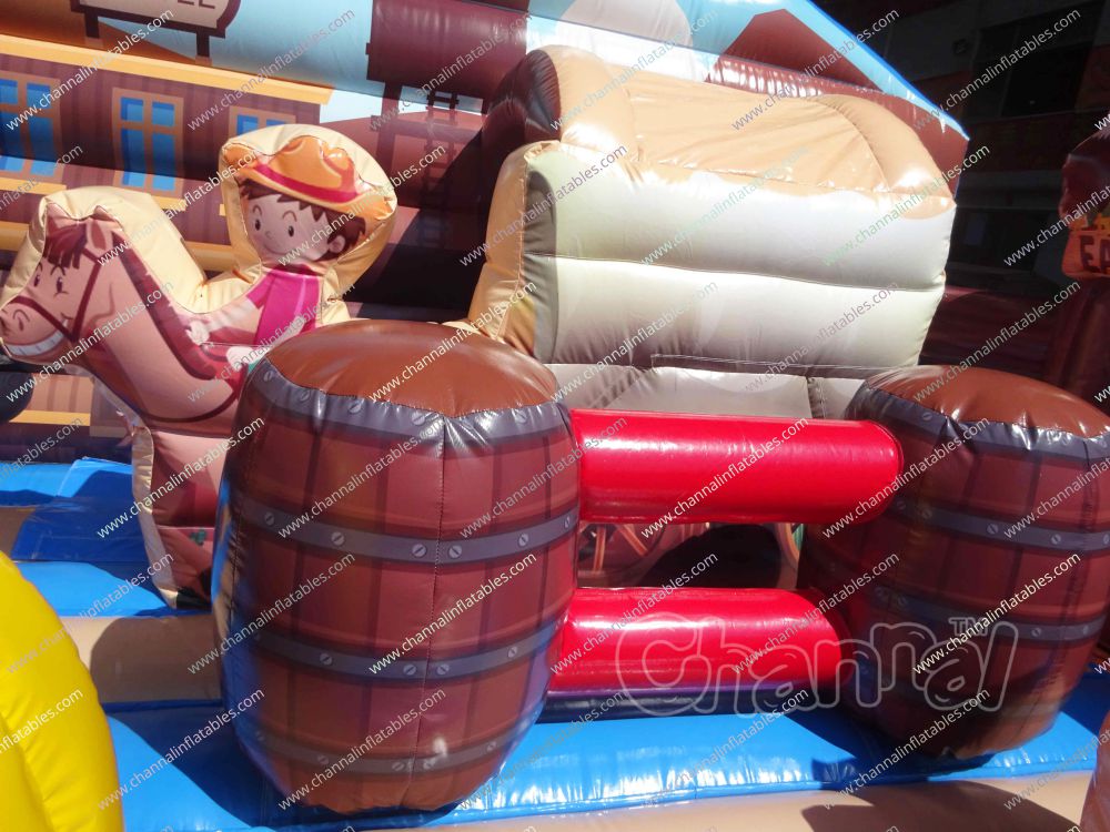 West Sheriff Inflatable Playground - Channal Inflatables