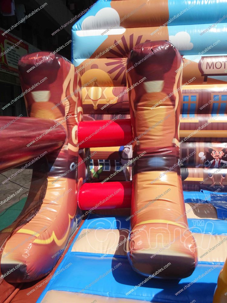 West Sheriff Inflatable Playground - Channal Inflatables