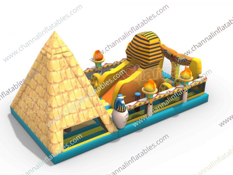inflatable sphinx of giza slide